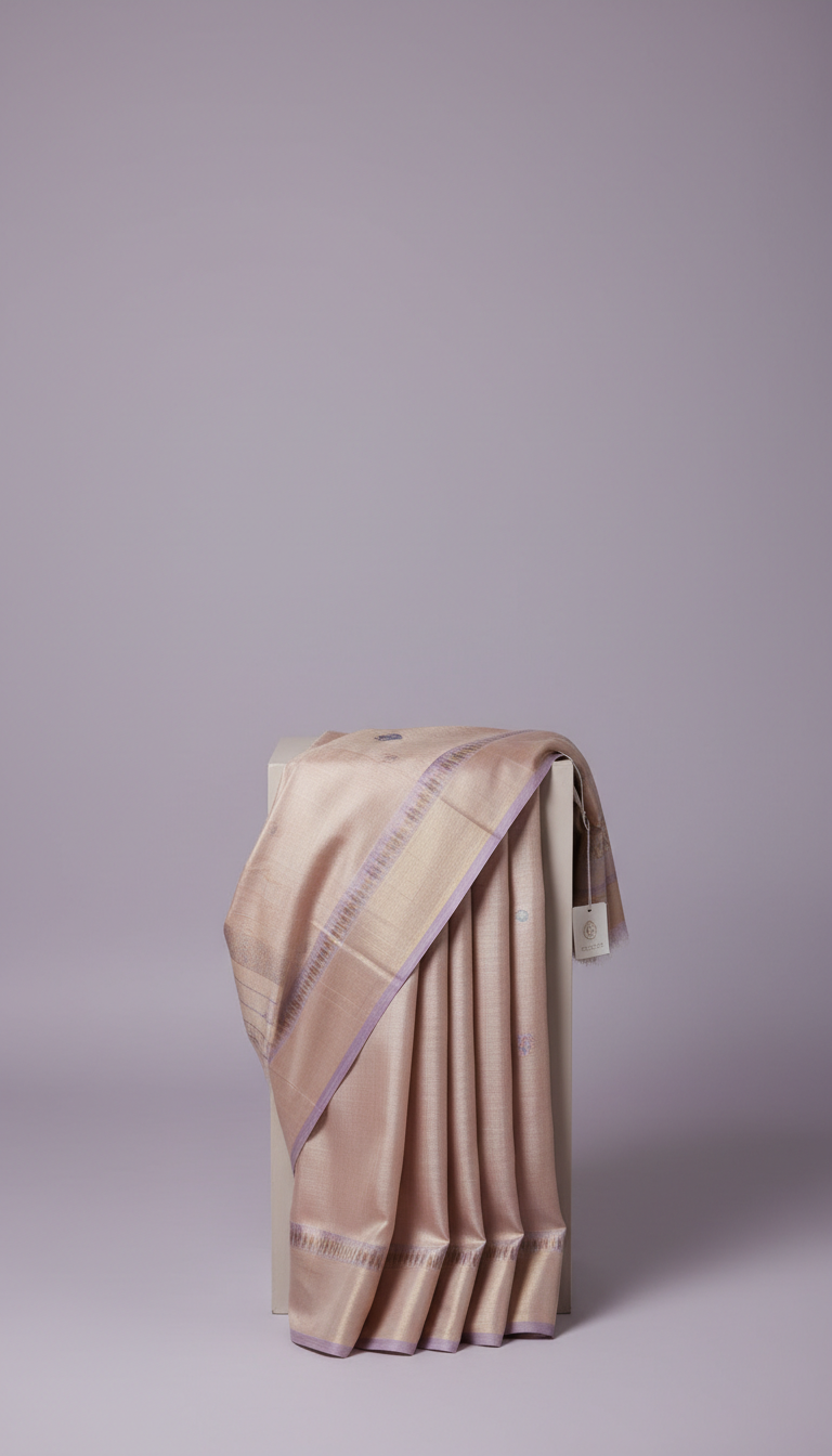 Signature Cotton Saree With Woven Borders